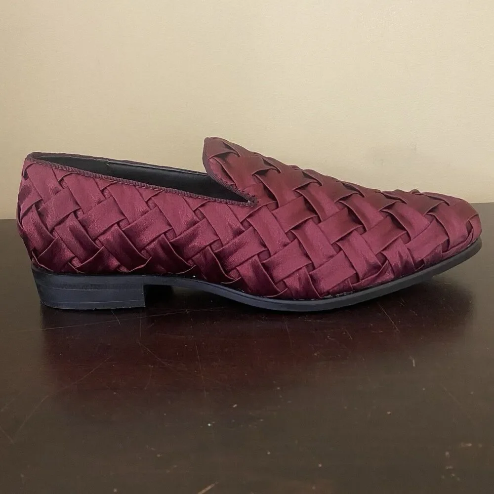 STACY ADAMS Men's Savoir Satin Slip-on Loafer‎